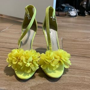 Yellow Flower Heel
